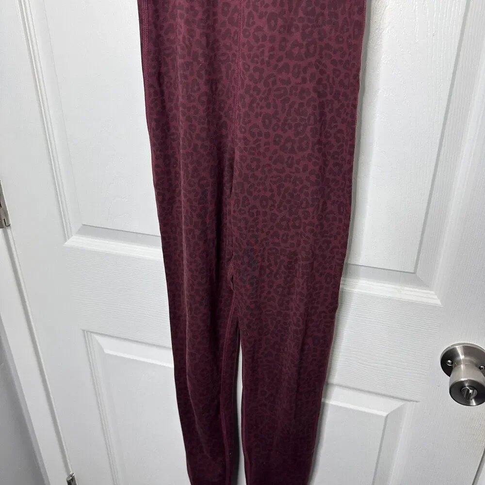 EveryDay Yoga Leopard Print Red Jumpsuit - Picture 10 of 10